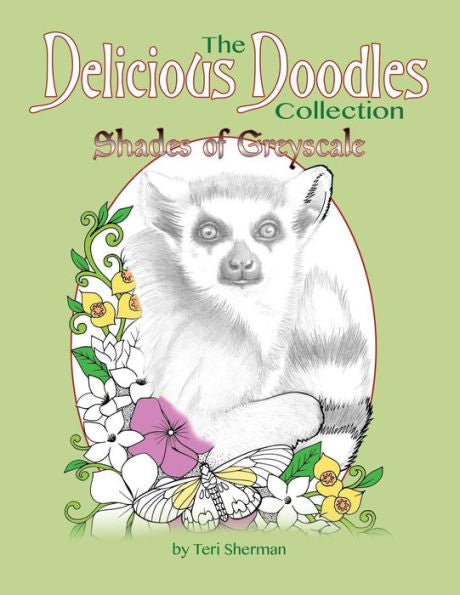 Shades Of Greyscale : A Hybrid Greyscale And Line Art Colouring Book