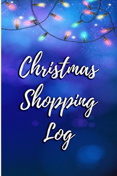 Christmas Shopping Log