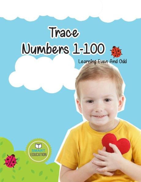 Trace Numbers 1-100 : Ages 3-5, Activity Books For Kids