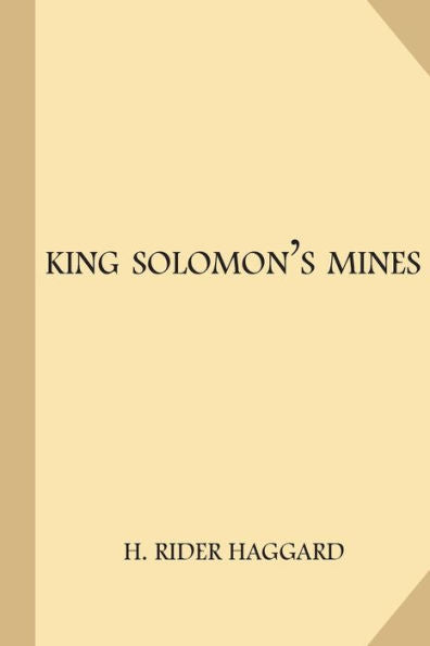 King Solomon's Mines - 9781977625540