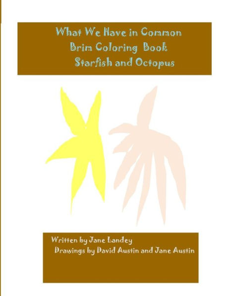 Starfish And Octopus : Brim Coloring Book