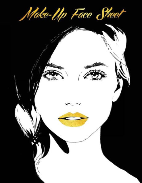 Face Sheet Make Up Book: Makeup Artist Handbook - 9781977765888
