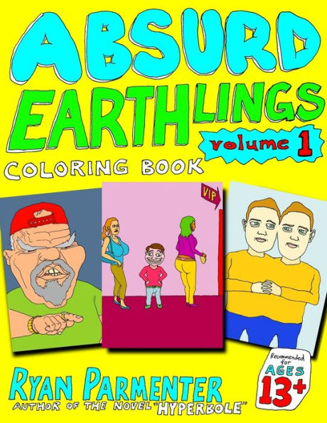 Absurd Earthlings Volume 1: Coloring Book