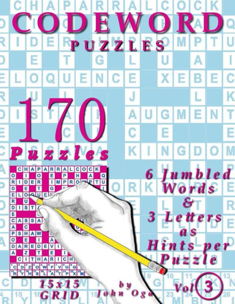 Codeword Puzzles: 170 Puzzles, Volume 3