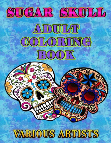 Sugar Skulls Adult Coloring Book - 9781977994714