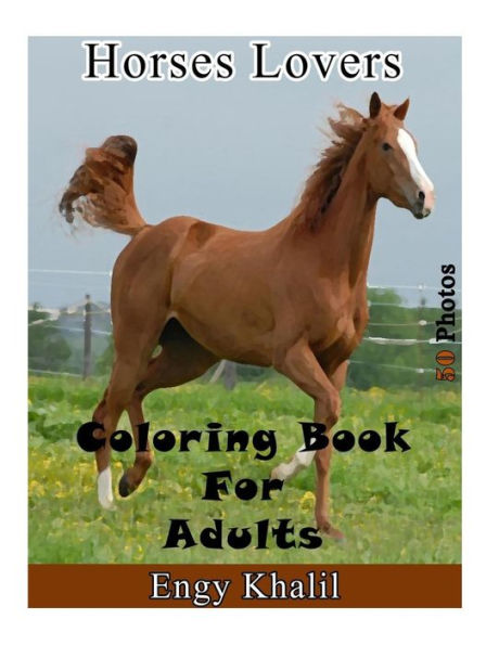 Libro para colorear para adultos: Libro para colorear de caballos para adultos