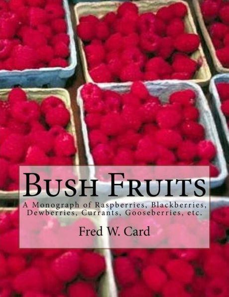 Frutas de arbusto: una monografía de frambuesas, moras, zarzamoras, grosellas, grosellas, etc.