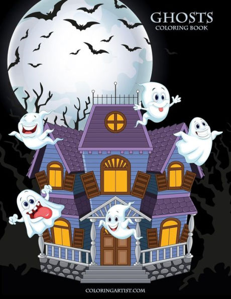 Ghosts Coloring Book 1