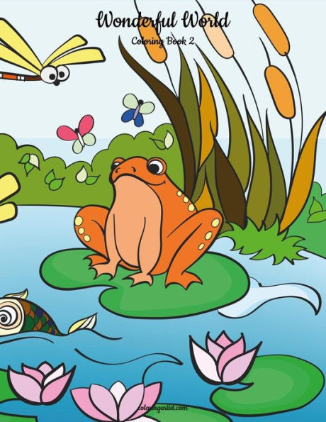 Wonderful World Coloring Book 2