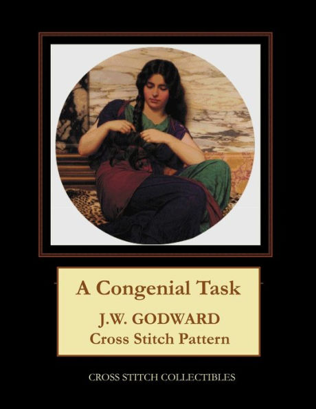 A Congenial Task: J.W. Godward Cross Stitch Pattern