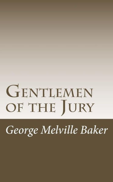 Gentlemen of the Jury
