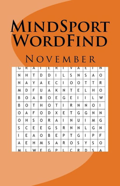 Mindsport Wordfind November - 9781979028868