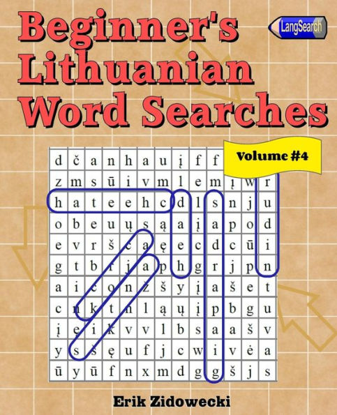 Búsquedas de palabras en lituano para principiantes - Volumen 4 (edición en lituano)