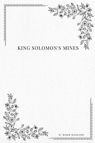 King Solomon's Mines - 9781979215527