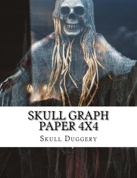 Skull Graph Paper 4X4