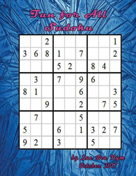 Sudoku : Fun For All - 9781979354448
