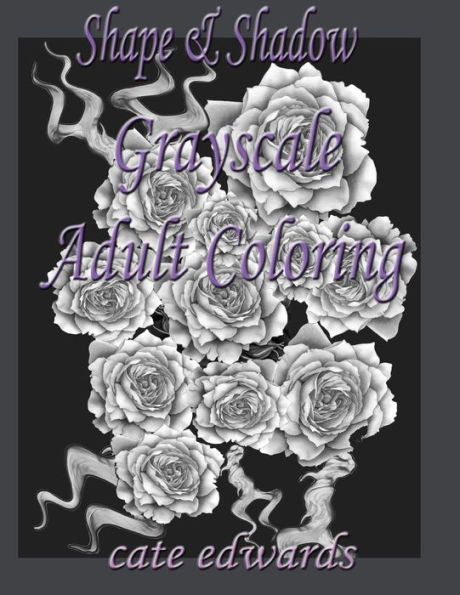 Shape And Shadow Grayscale Adult Coloring