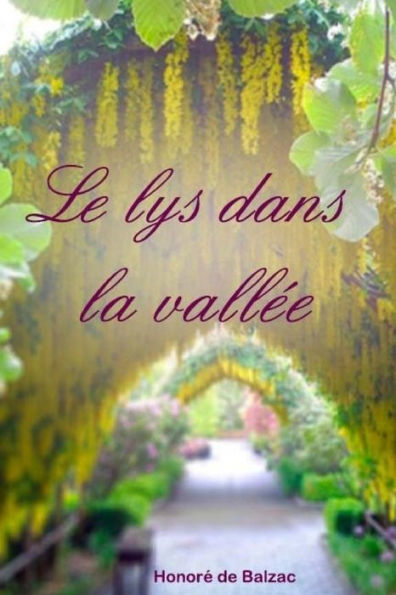 Le lys dans la vallée (French Edition) - 9781979433051