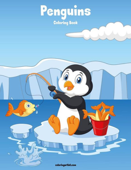 Penguins Coloring Book 1