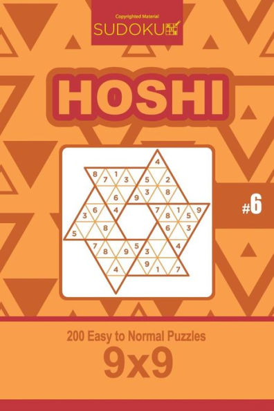 Sudoku Hoshi - 200 Easy To Normal Puzzles 9X9