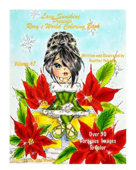 Lacy Sunshine Presents Rory's World Coloring Book: Fantasy Fairy Rory Sweet Urchin Magical World (Lacy Sunshine's Coloring Books)