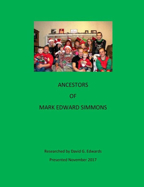 Ancestors of Mark Gregory Simmons