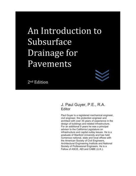 An Introduction to Subsurface Drainage for Pavements (Street and Highway Engineering)