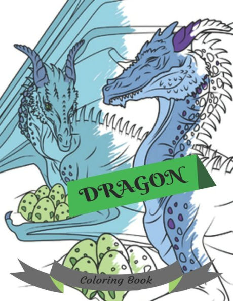 Dragon Coloring Book: Adult Colouring Fun, Stress Relief Relaxation and Escape (Color In Fun)