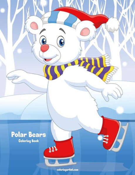 Polar Bears Coloring Book 1