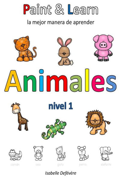 Paint & Learn : Animales (Nivel 1)