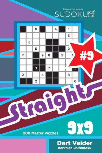 Sudoku Straights - 200 Master Puzzles 9X9