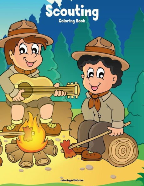 Scouting Coloring Book 1
