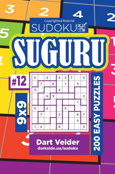 Sudoku Suguru - 200 Easy Puzzles 9X9