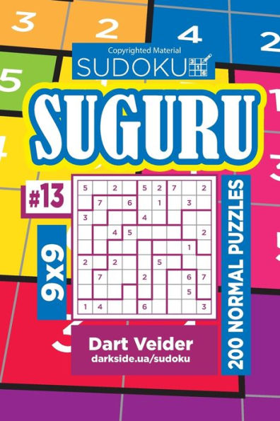 Sudoku Suguru - 200 Normal Puzzles 9X9