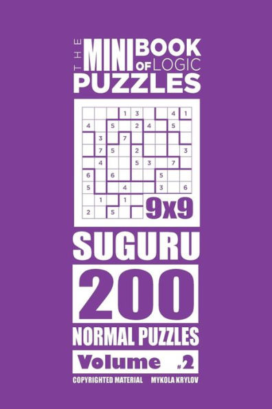 The Mini Book Of Logic Puzzles - Suguru 200 Normal (Volume 2)