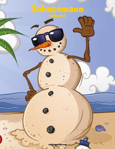 Schneemann-Malbuch 2