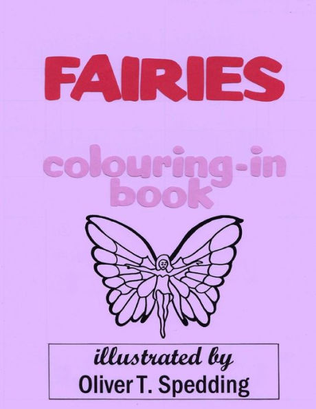Fairies colouring-in Book