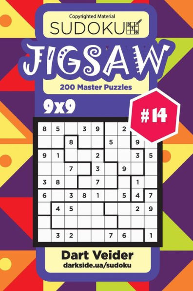 Sudoku Jigsaw - 200 Master Puzzles 9X9 - 9781981572489