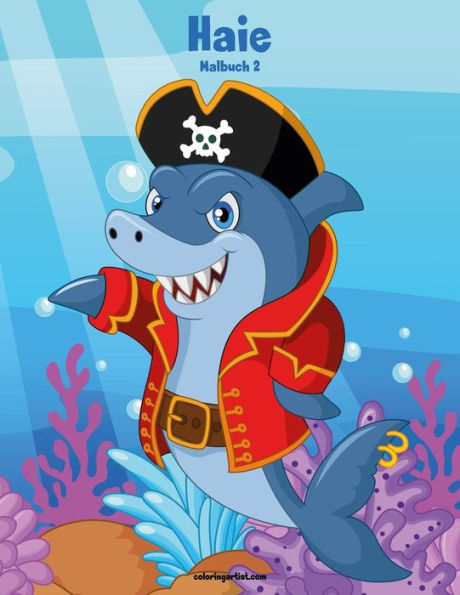 Haie-Malbuch 2 (German Edition)
