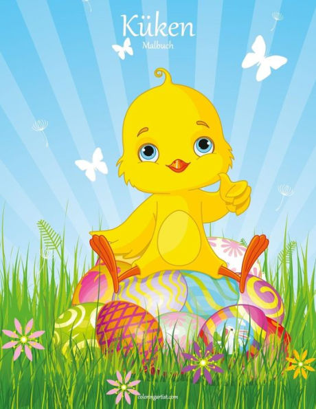 Küken-Malbuch 1 (German Edition)