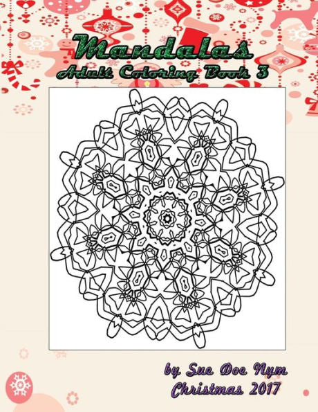 Mandalas : Adult Coloring - 9781981649174