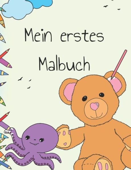 Mein Erstes Malbuch - 9781981661398