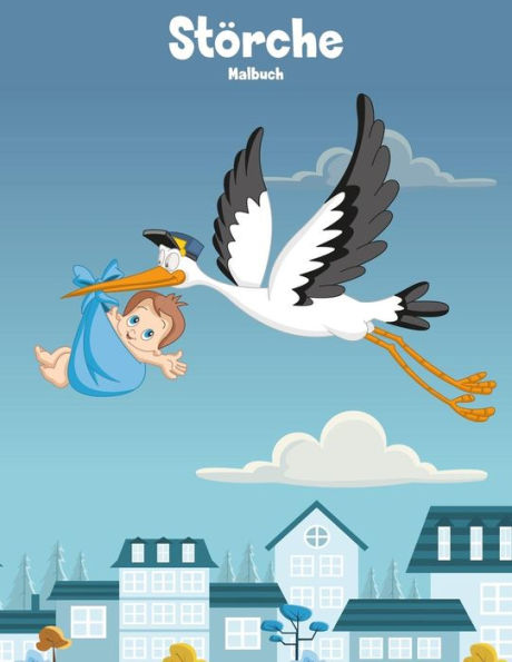 Störche-Malbuch 1