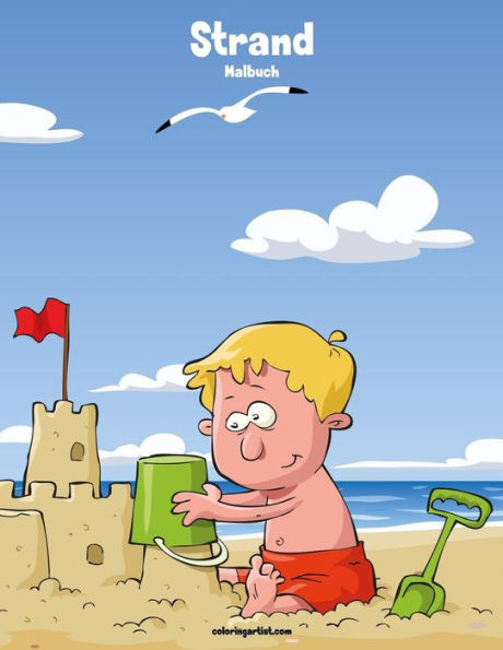 Strand-Malbuch 1