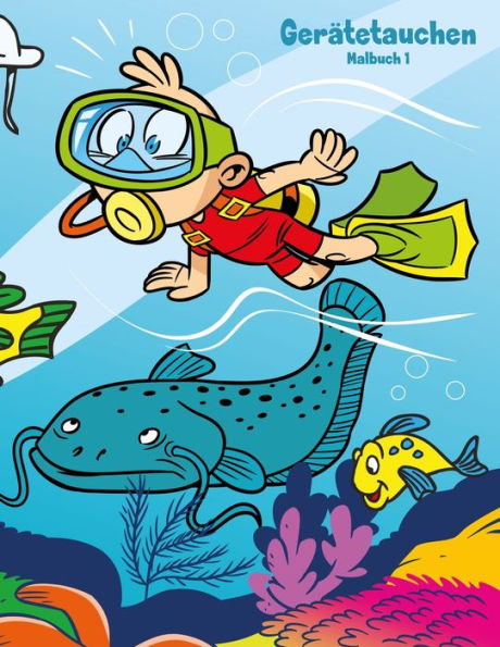 Ger?tetauchen-Malbuch 1 (German Edition)