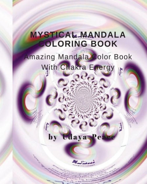 Mystical Mandala Coloring Book With Chakra Energy~ Root Charka : Amazing Mandala Color Book With Chakra Energy