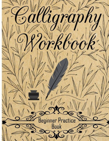 Cuaderno de ejercicios de caligrafía (libro de práctica para principiantes): Cuaderno de ejercicios para principiantes 4 Letras de líneas tipo papel, líneas angulares, papel Tian Zi Ge, PLUMAS CON PINCEL DOBLE