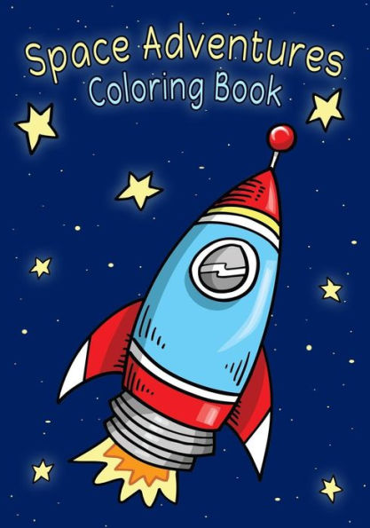 Space Adventures Coloring Book