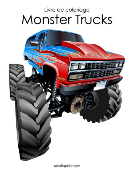 Livre De Coloriage Monster Trucks 2