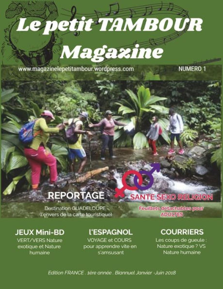 Le petit TAMBOUR Magazine (VERT/VERS Nature) (French Edition)